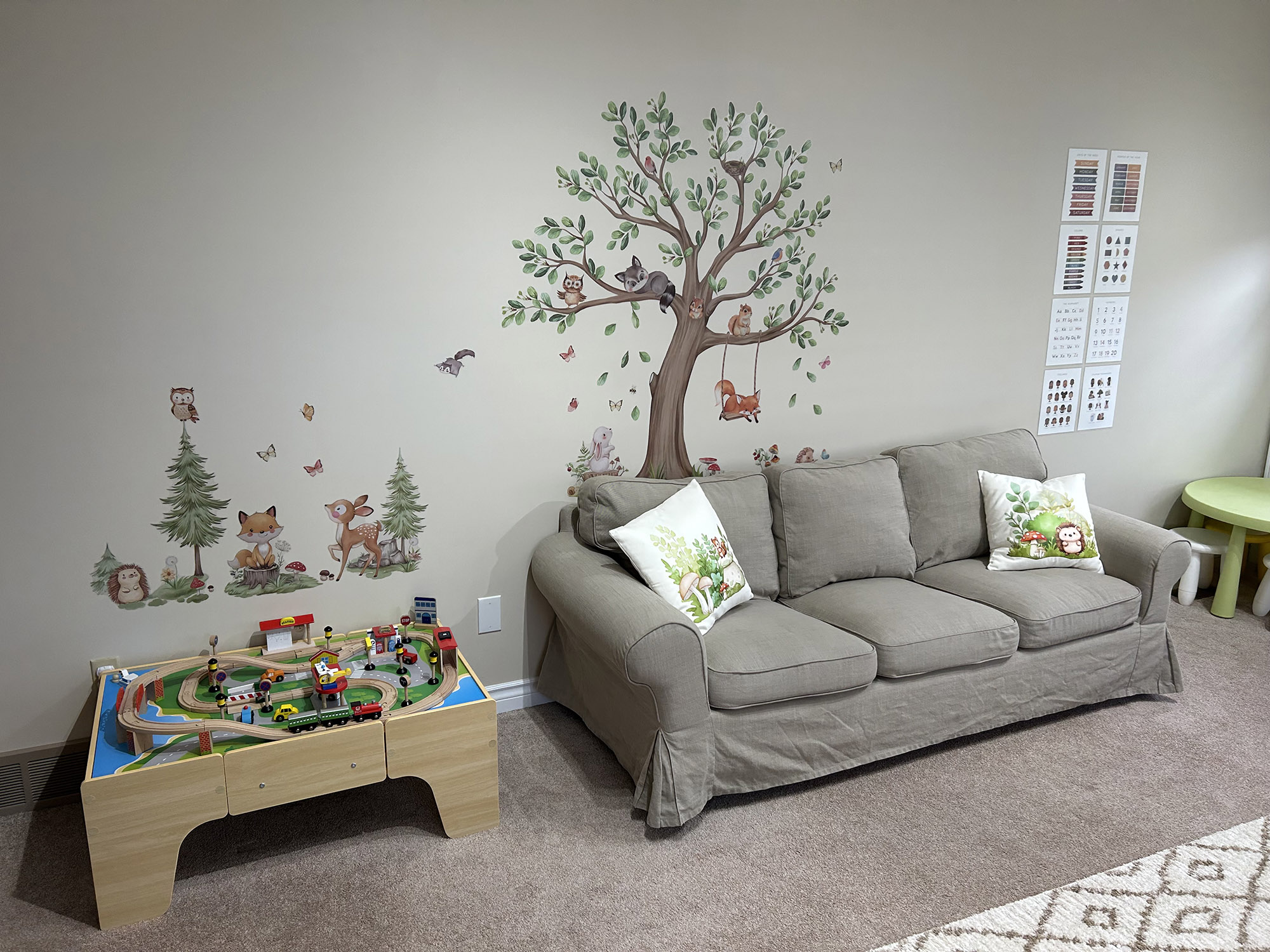 home daycare wall art