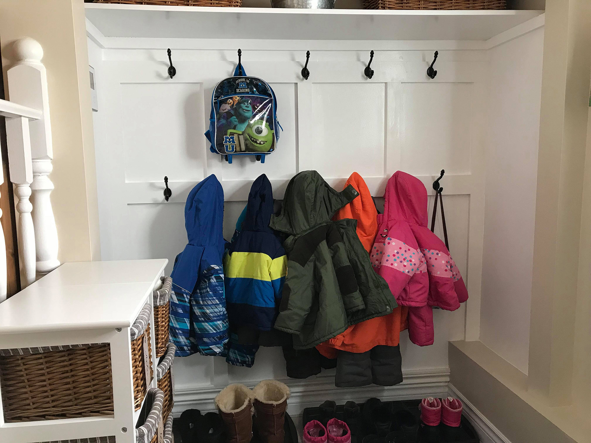 home daycare coat area
